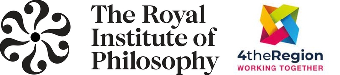 The Royal Institute of Philosophy and 4 the Region logo together