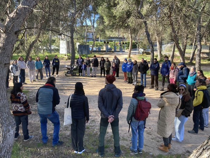 Valencia workshop in the outdoors