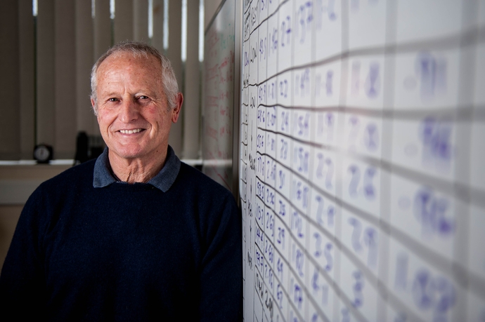 Image of Peter Herbert near whiteboard