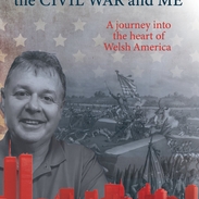 Poster for America the Civil War and Me by Dr Huw Griffiths book launch