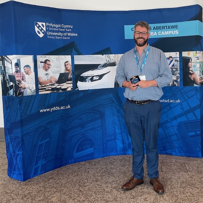 Dave Stacey with his Nexus Award 2024