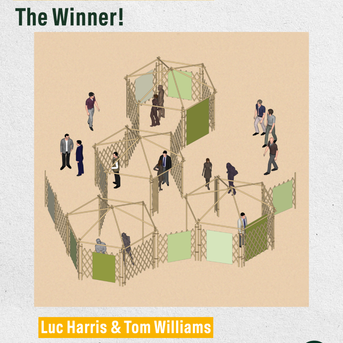 A poster naming the winners of StuCan competition