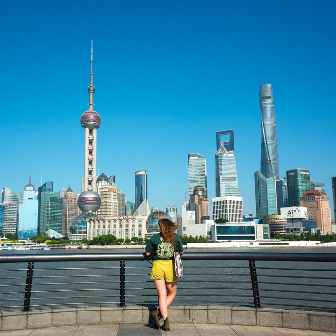 Angelika Jasnos in Shanghai
